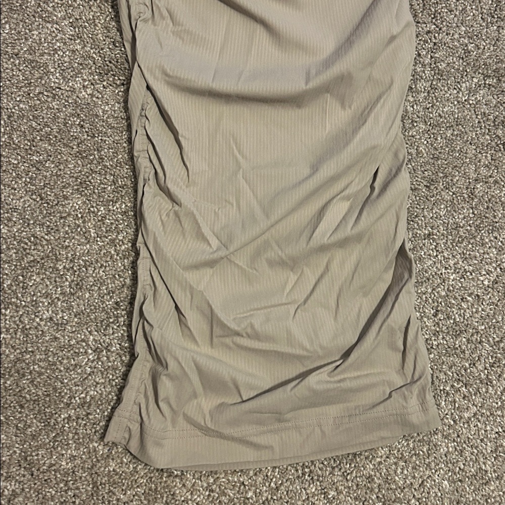 NWT Lululemon Dance Studio Slim-Fit HR Flared Pant in Sheer Oak - Picture 7 of 9